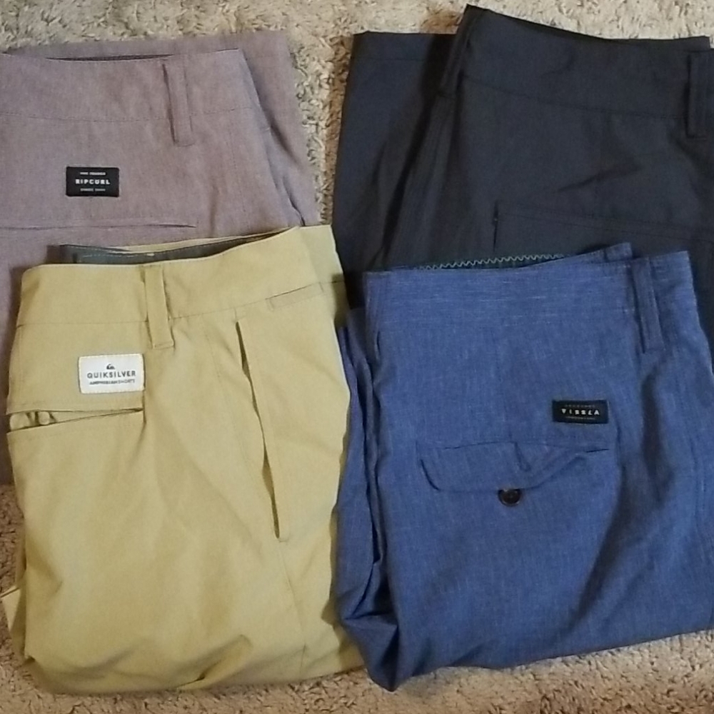 Lot of 4 pairs of hybrid walking board Shorts 31